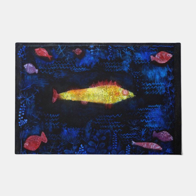 Der Goldfish, Paul Klee Fußmatte (Vorderseite)