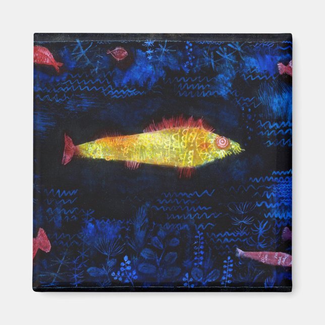 Der Goldfish, Paul Klee Magnet (Vorne)