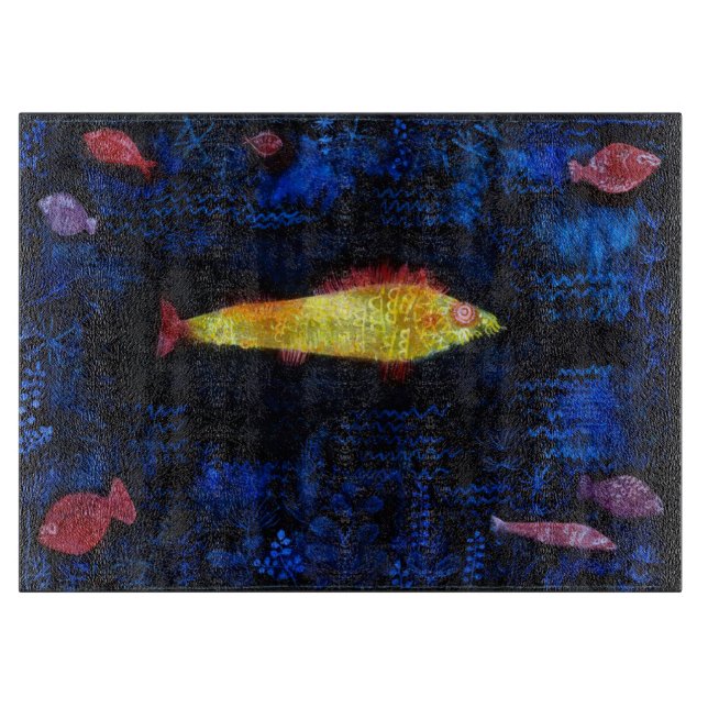 Der Goldfish, Paul Klee Schneidebrett (Vorderseite)