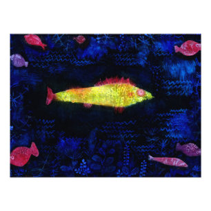 Der Goldfish von Paul Klee Fotodruck