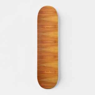 Der goldgelbe Sandstrand abstrakte Kunst Skateboard