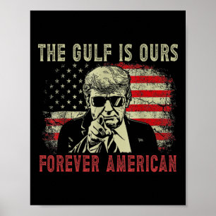 Der Golf ist unser lustiger Trump 2024, der Amerik Poster