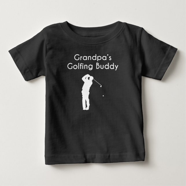 Der Golf spielende Freund des Großvaters Baby T-shirt (Vorderseite)