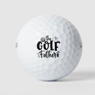Der Golf Vater – Lustiges Golf Wortspiel Design Golfball
