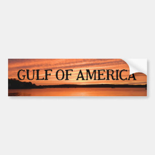der GOLF von AMERIKA im neuen Goldenen Zeitalter U Autoaufkleber