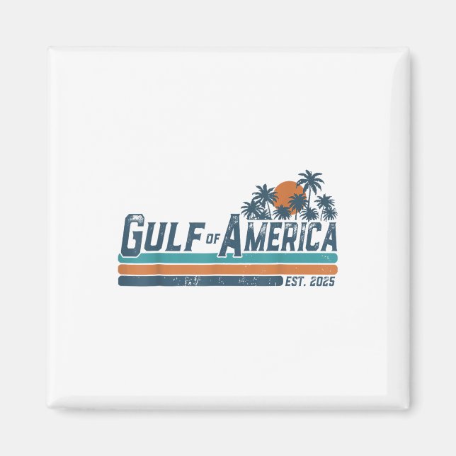 Der Golf von Amerika im Retro-Golf von Amerika sei Magnet (Vorne)