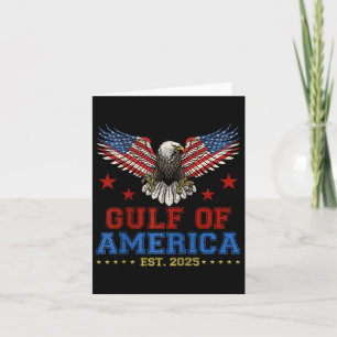 Der Golf von Amerika östlich. 2025 Der sonnige Gol Karte