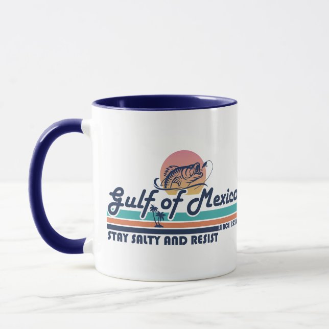 Der Golf von Mexiko bleibe salzig und widersetzt s Tasse (Links)