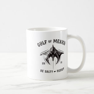 Der Golf von Mexiko ist salzig und widersteht Trib Kaffeetasse