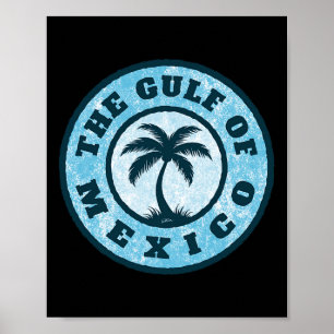 Der Golf von Mexiko Poster