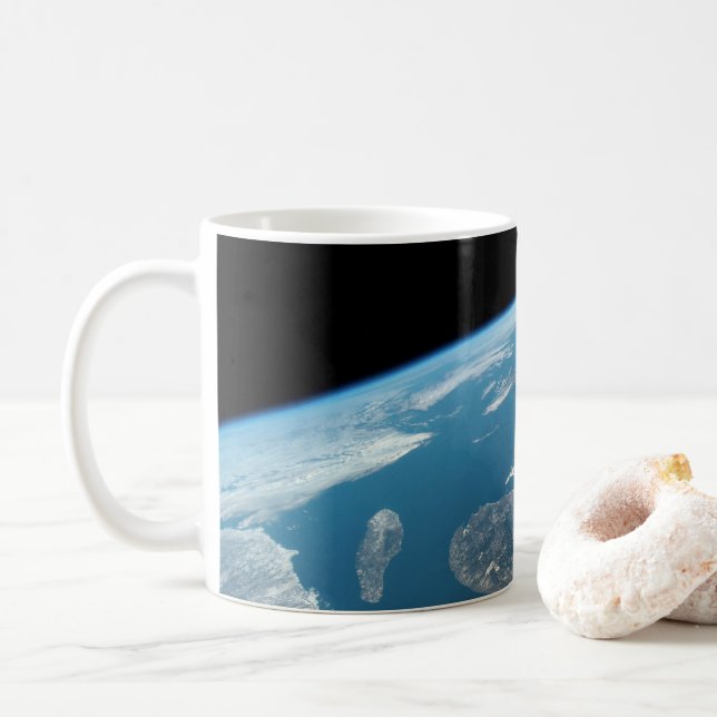 Der Golf von St. Lawrence und Kanada. Kaffeetasse (Mit Donut)