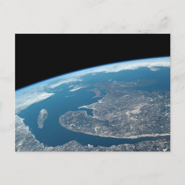 Der Golf von St. Lawrence und Kanada. Postkarte (Vorderseite)