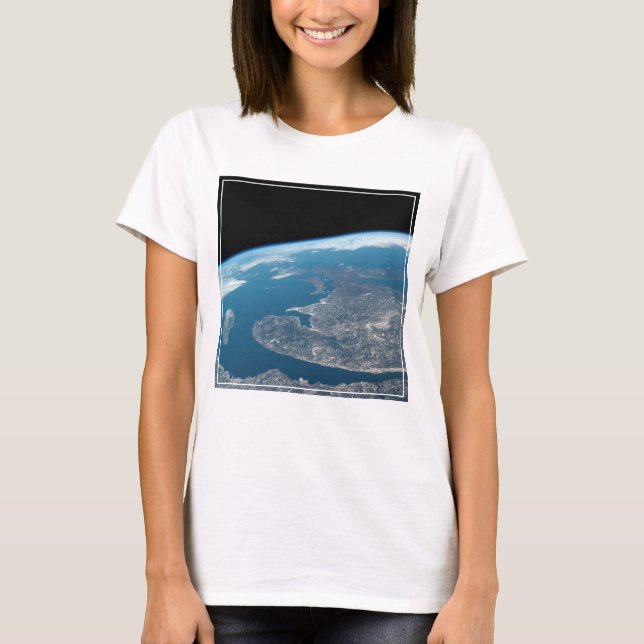 Der Golf von St. Lawrence und Kanada. T-Shirt (Vorderseite)