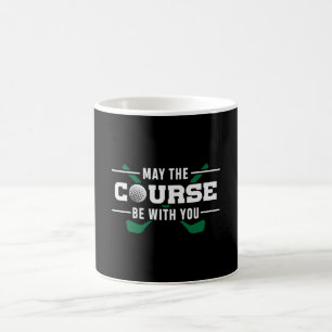Der Golfplatz ist bei Ihnen Golf Golfer Golfspiele Kaffeetasse