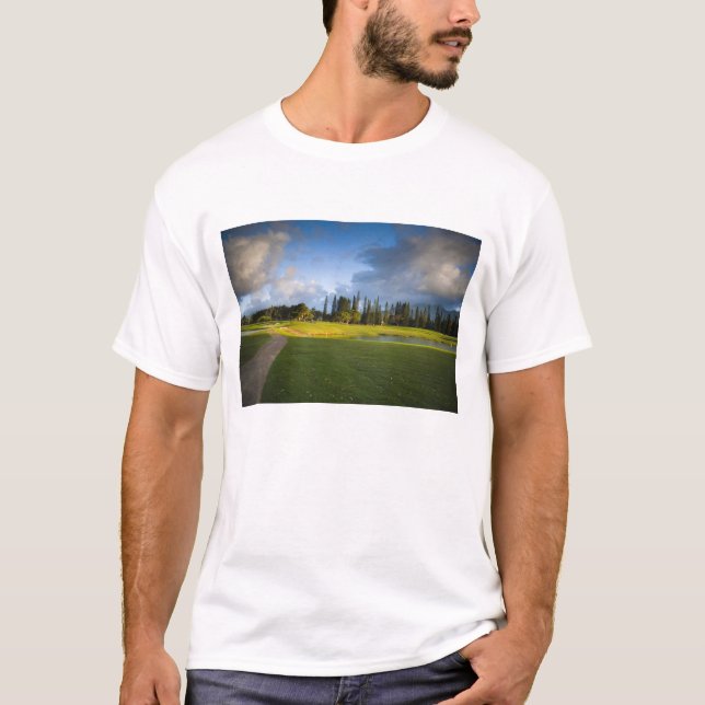 Der Golfplatz Makai in Princeville T-Shirt (Vorderseite)