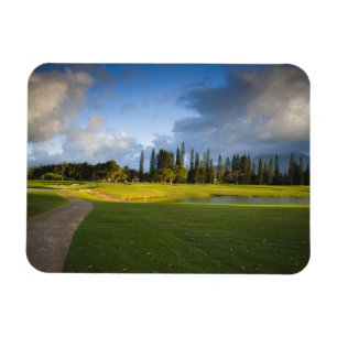 Der Golfplatz von Makai in Princeville Magnet