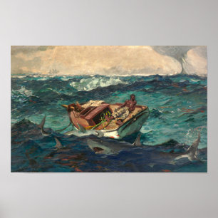 Der Golfstrom   Winslow Homer   Poster