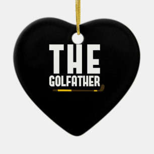 Der Golfvater Lustiges Golf Liebhaber Vater Gesche Keramik Ornament