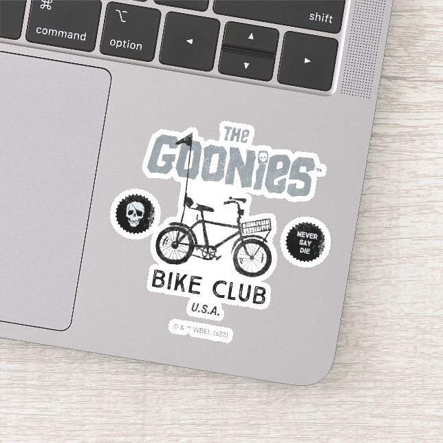Der Goonies Bike Club U.S.A. Aufkleber (Detail)
