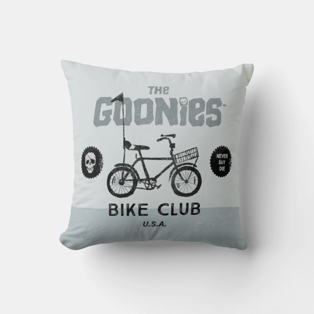 Der Goonies Bike Club U.S.A. Kissen (Vorderseite)