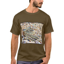 Der Gopher-Schlangen-Brown-T-Shirt der Männer