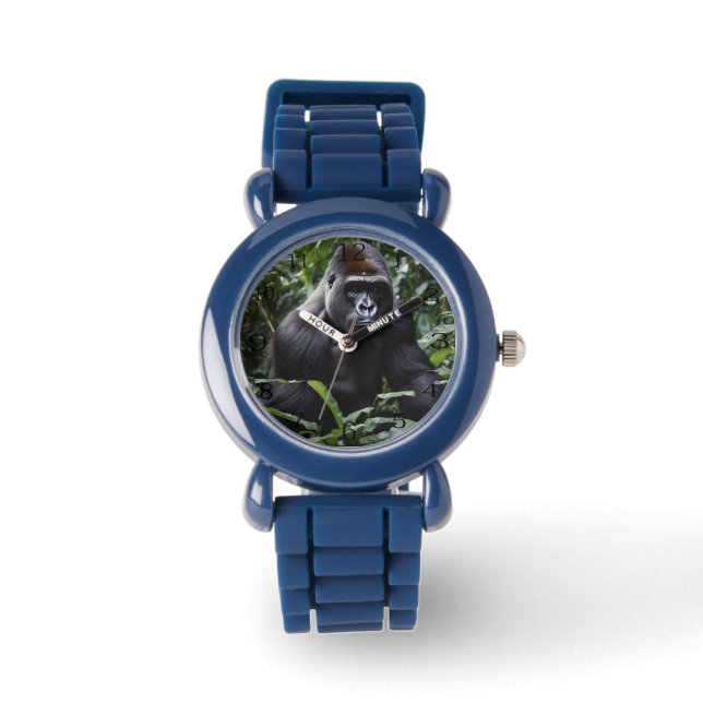 Der Gorilla-König in Mitternacht: Der Monarch des  Armbanduhr (Vorderseite)