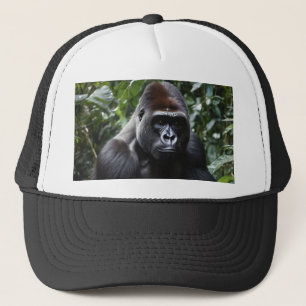 Der Gorilla-König in Mitternacht: Der Monarch des Truckerkappe