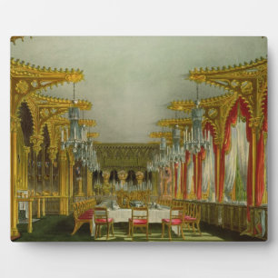 Der Gotische Speisesaal im Carlton House von Pyne' Fotoplatte
