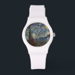 Der Gourdy Night Starry Fine Art Spoof Armbanduhr<br><div class="desc">Der Gourdy Night Starry Fine Art Spoof ist ein Acrylgemälde nach einem berühmten Kunstwerk. Das ikonische Bild besteht aus einer Decode von Obst und Gemüse. Ideal für vegane Gastronomiebhaber, vegane Restaurants und vegetarische Restaurants. Das Kunstwerk zeigt das Dorf Saint-Rémy-de-Provence kurz vor Sonnenaufgang. Ein malerisches Dorf, eingebettet unter den Hügeln, ist...</div>