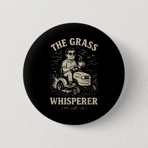 Der Gr Rasentraktor Papa Hemd Lustiger Vatertag Button