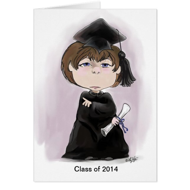 Der Graduate! Blindkarte (Vorne)