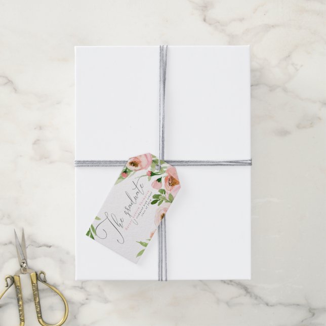 DER GRADUATE BLUSSWASSERFARBSTOFF GESCHENKANHÄNGER (Mit Garn)