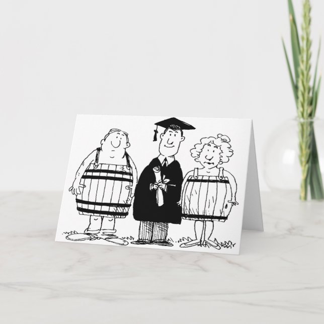 Der Graduate Karte (Vorderseite)