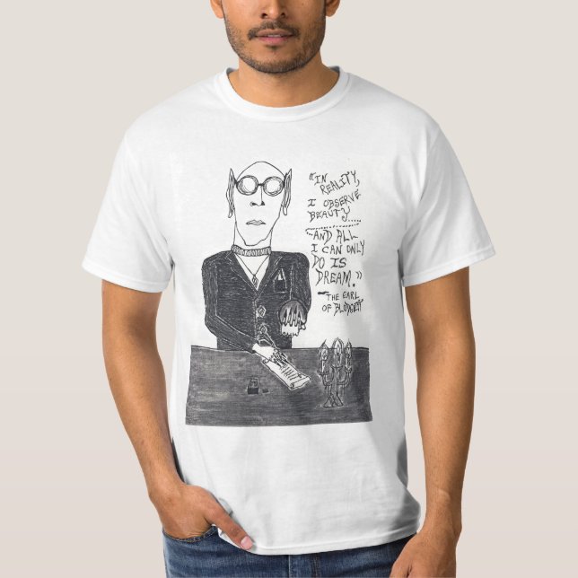 Der Graf von Blodgett T - Shirt (Vorderseite)