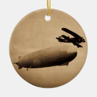 Der Graf Zeppelin Approaching New York City 1928