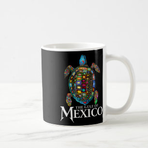 Der Grafische Meeresschildkrötengolf Mexikos vergi Kaffeetasse