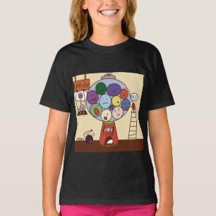 "Der grafische T - Shirt des Kindes mit farbenfroh