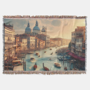 Der Grand Canal in Venedig Italien Reise Decke