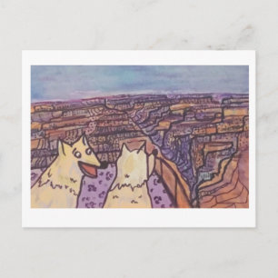 Der Grand Canyon Postkarte