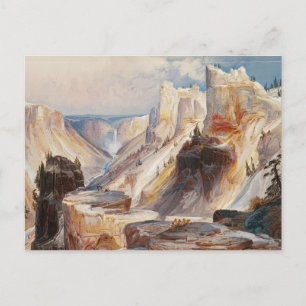 Der Grand Canyon, Yellowstone von Thomas Moran Postkarte