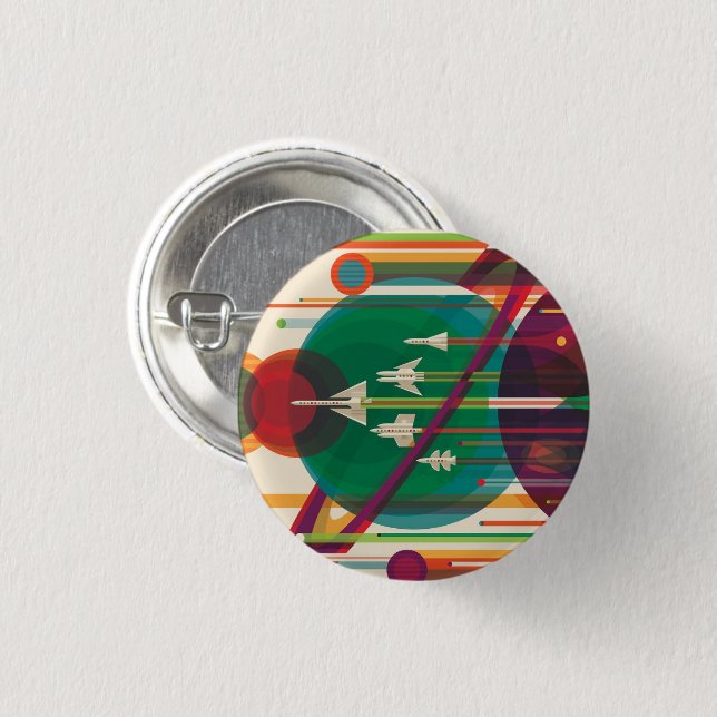 Der Grand Tour Knopf Button (Vorne & Hinten)
