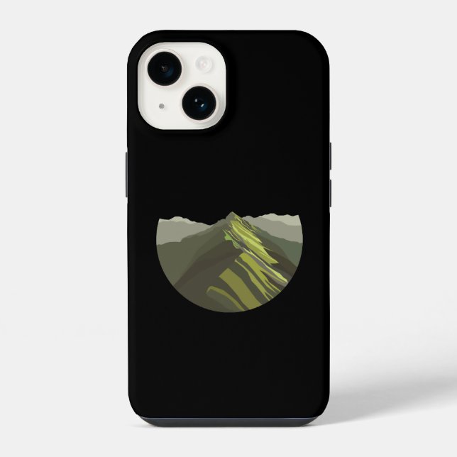 Der Grat iPhone 14 Hülle (Rückseite)