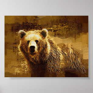 Der Graubär Poster