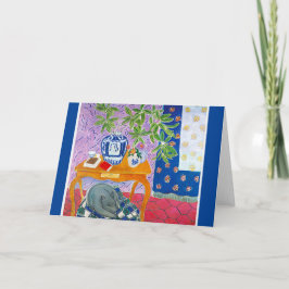 Der graue Hund Feiertagskarte