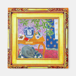 Der graue Hund Magnet