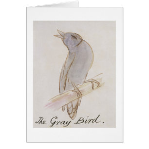 Der graue Vogel, von 'sechzehn Zeichnungen Comic