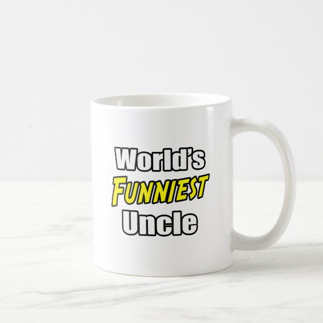 Der grausamste Onkel der Welt Kaffeetasse (Rechts)