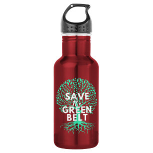 Der Greenbelt gerettet Edelstahlflasche