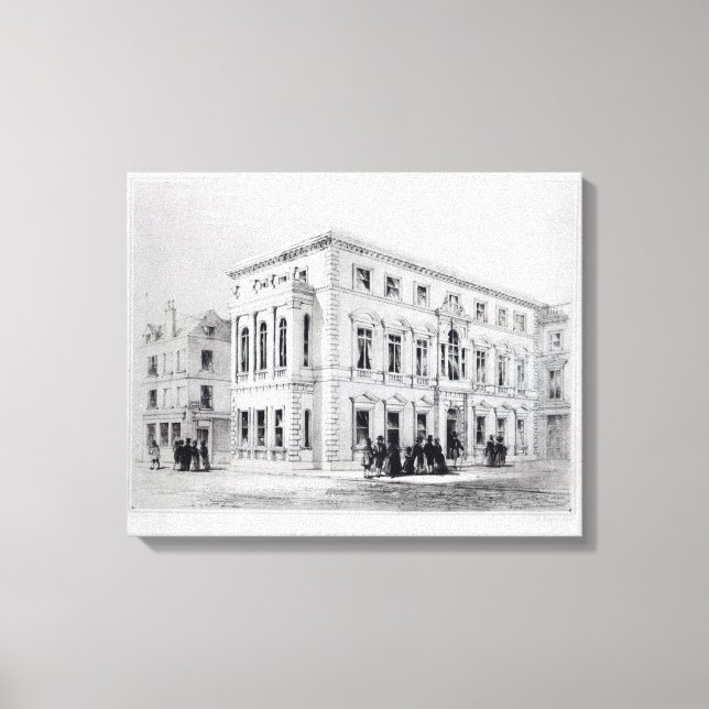Der Gresham Club Leinwanddruck (Vorderseite)