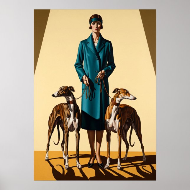 Der Greyhound Tamer Poster (Vorne)